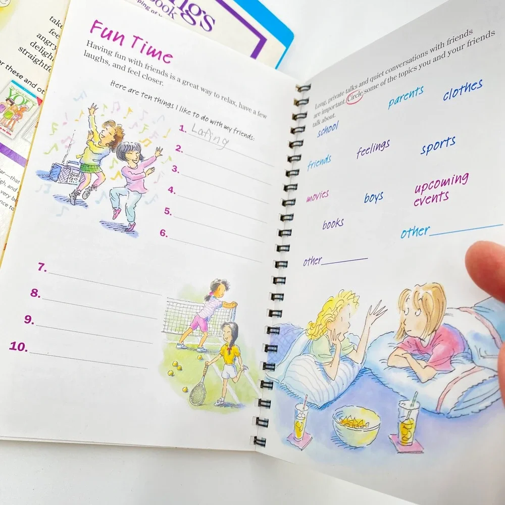 American‎ Girl The Feelings Book and Journal for Girls Ages 8+ Some Writing